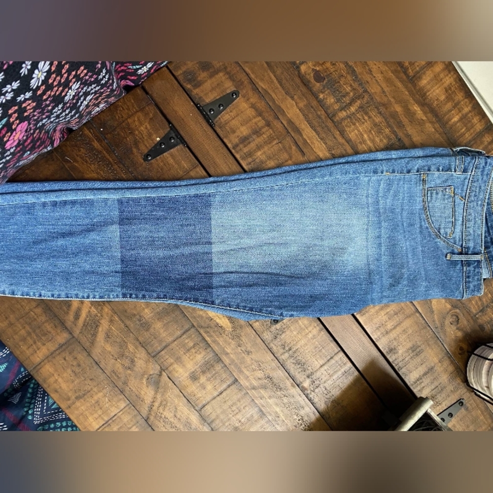 Plus size 18 cropped skinny stretch jeans